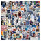 110 Pcs Doctor Who Stickers for Laptop, Cool Decals for Teens Kids Boys Skateboard Phone