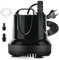 BACOENG Aquarium Pumpe, 15W 800L/H Mini Wasserpumpe Tauchpumpe Klein Springbrunnenpumpe, Zimmerbrunnenpumpe Aquariumpumpen Brunnenpumpe Klein für Aquarien, Teich, Garten