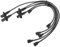 MEXWLOP Auto-Zündkerzenspulenkabel, Zündspulenkabelbaumkabel 7 mm, for VW, for Käfer, Karmann GHIA Nr. 111998031A, 5 Stück CDI-Zündkerzensatz