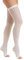 Relaxsan Antiembolism M0370A (1 Paar - Weiß, XL) Thrombosestrümpfe Damen und Herren 18-23 mmHg, Halterlose Unisex offener Spitze, Klasse1, K1