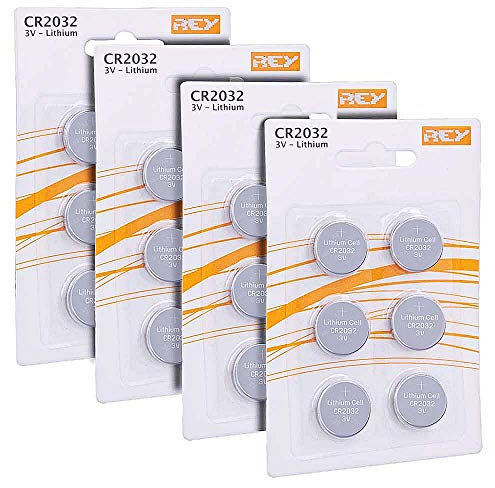 Pack de 24 Pilas CR2032 3V Alcalinas, Tipo Botón de Litio en Blister