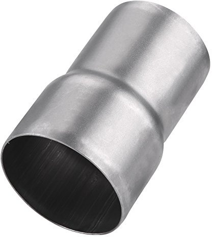 Adaptateur d'échappement de moto reducteur echappement, adaptateur de tuyau d'échappement de moto réducteur de silencieux de 51mm à 60mm en acier inoxydable