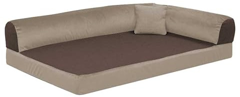 Baldiflex Hundesofa Nerone 120 x 75 cm, innovative Lösung, H 8 + 2 cm Memory