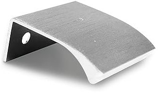 Tirador Edge Straight 40mm Inox look - Tirador para muebles y cajones de cocina