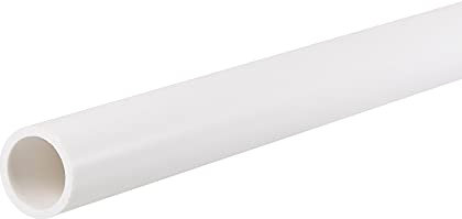 sourcing map Tube rond rigide en PVC - 16 mm x 20 mm x 0,35 m - Résistant aux impacts - Pour tuyau d'eau, travaux manuels