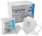 MUNUS MEDICAL - Filtrazione 100% - 25 Pezzi Mascherine monouso FFP2 con gancio adattatore a 5 STRATI con certificato CE - Dispositivo di protezione individuale di classe III con tecnologia Melt-blown