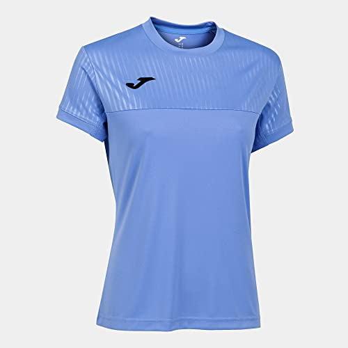 Joma Damen Kurzarm Montreal T-Shirt, blau, L