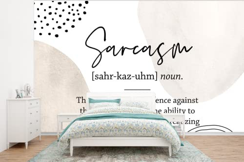 MuchoWow Papier peint Dictionnaire - Humour - Proverbes Papier peint photo 400x300 cm Papier peint imprimé