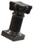 Sharplace Römische Säule Griechische Säule Statue ABS Harz Sockel Kerzen Kerzenhalter Skulptur Tisch Outdoor Home Aufenthaltsraum Party Garten, Schwarz