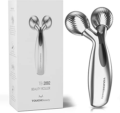 Gesichtsmassagegerät, TOUCHBeauty Gesicht Roller Massage mit Mikrostrom, Gesichtsroller für Gesichtslifting, Hautstraffung, Massageroller für Gesicht, Körper AG-2092