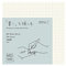 DESIGNPHIL 15286006 Midori Notizblock, MD Block Memo, Graph Liniert