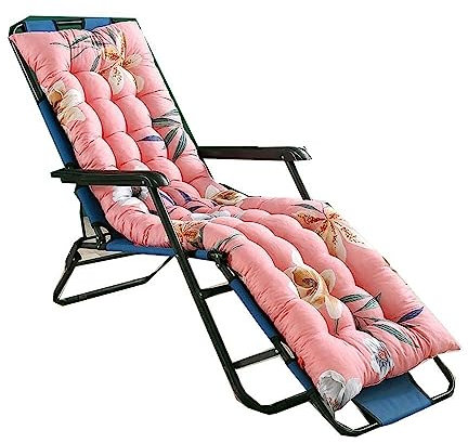 Auflage Gartenliege, Sitzkissen Gartenstuhlauflage 170 X 53cm Liegenauflage, Schwungliege, Verdicken Garten Liege Stuhl Polster, Für Reisen, Urlaub, Innen, Sonnenliege, Liegestuhl, Relaxliege ( Color
