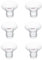 6pc Flange Inserts 13/15/17mm for Momcozy S9 Pro Hands Free Breast Pump,Compatible with S9/S10/S12 Wearable Breast Pump.Suitable for Medela,Spectra Shields/Flanges,Reduce 24mm to Correct Size,2pc/Each