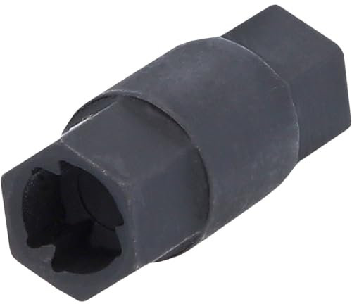 KS Tools 115.0915 2 in 1 Spezial-Steckschlüssel für Schlauchschellen mit 3-Punkt-Profil, 30-45 + 60-80 mm