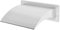 Coavain Wasserfall für Pool Edelstahl 30x9x26 cm Chlorwasserbeständig Brunnen für Terrasse Swimmingpools Außendekoration Gartenteiche Fontäne Schwimmbad Gleichmäßigen Wasserfluss