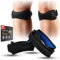 AleFlowSolutions Rodillera Rotuliana Adjustable X2, Cinta Rotuliana, Alivio Para El Tendón Rotuliano Ideal para Correr, Saltar, Gym, Pádel Estabilización De La Articulación Incluye 2 Bandas Y 1 Ebook.