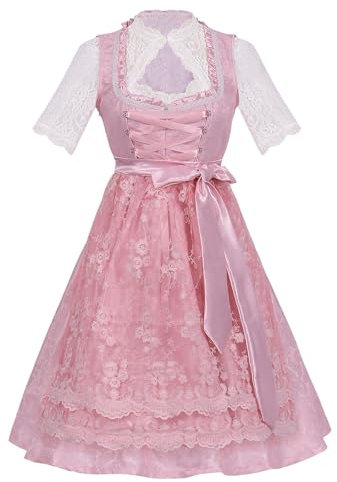 Cocila Outlet Angebote Sale Oktoberfest Gadget Ketten Fuer Dirndl Trachtenkleid Damen Kurz Oktoberfest-Kleidung Damen Dirndl Komplettset Damen Lang Dirndlbluse Elegant Meine Bestellung