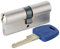 HESHUYAN Cylindre Serrure Standard Universel 60 65 70 80 85 90 95 MM Cuivre Serrure Cylindre Sécurité Porte/Serrure Intérieure Bile Barillet De Serrure(75(30-45MM))