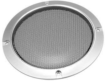 A ABSOPRO Auto Lautsprecher Grillabdeckung Runder Gitterrost 5 Silber Ton Artikelaustausch