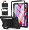 ROISKIN Funda para Xiaomi Redmi Pad Pro 12.1 pulgadas 2024 con protector de pantalla, correa para el hombro y soporte para bolígrafo, funda militar resistente a los golpes para Redmi Pad Pro, funda