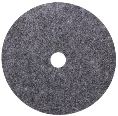 YQQAPUYN Mulchring, 2 mm dick, bunte Mulch-Ringmatte, Baumwurzel, Vlies-Schutzabdeckung, Unkrautbarrierematte, Wiederverwendungskissen, Garten, Hof, Pflanze (grau, 1 Stück, 52 x 52 x 6 cm)