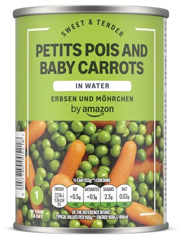 by Amazon Peas and Carrots, 400g