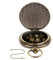 Knochen-Set mit Taschenuhr,Knochen-Set für Taschenuhren | Leichte, kleine Metallwürfel,Vintage Würfel Spiel Zubehör Würfel mit Kette für männliche und weibliche Spieler
