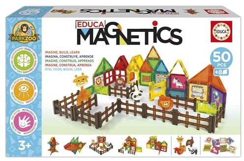 Educa Spiel Magnetics Park Zoo 50 Teile
