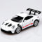 BGHSCA 1/36 Maßstab Porsche 911 GT3 RS Auto Modelle, Sammlerstücke Diecast Pull Back Fahrzeuge Porsche 911 GT3 RS Spielzeugauto Geschenke für Jungen Mädchen (Weiß)