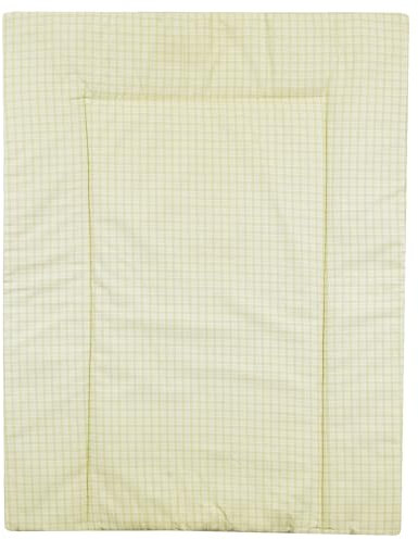 Baby Delux Wickelauflage Wickelunterlage 60x75 cm 75x70 cm weiche Wickeltischauflage Baumwolle wasserdicht waschbar (Karro beige, 75x70)