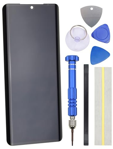 P-OLED Display Assembly Screen Replacement for LG Velvet 5G LM-G900N Black 17.3 cm