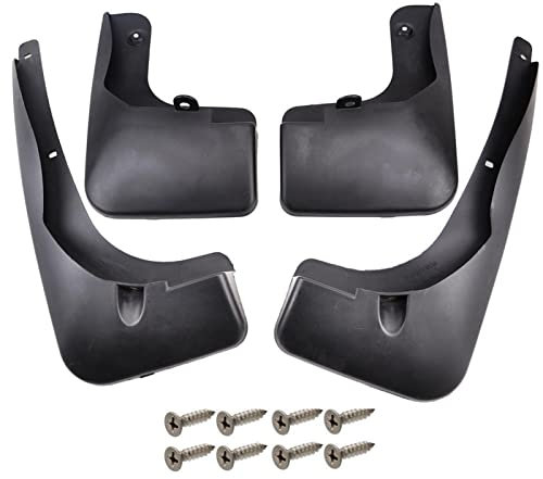 Clynex OE-Styled Car Schmutzfänger Kotflügel, for VW, for Golf, 4 Mk4 IV, for Bora, for Jetta, 1998-2005 Schmutzfänger Spritzschutz Schmutzfänger 2000 2001 2002 2003 2004 Auto-Schmutzfänger
