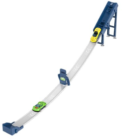 Kids Race Ramp – pista per bambini | Car Catapult Ramp, Mini pilota auto, corsia di velocità per bambini, set da corsa per bambini, rampe per bambini