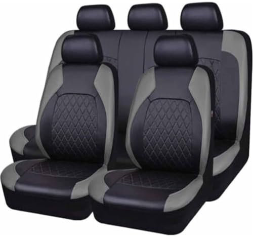 PSFVHHQI Auto SitzbezüGe Sets FüR Dacia Duster 3 2024 2025, AutositzbezüGe SchonbezüGe Vordersitze RüCkbank Sitzschoner Wasserdicht Atmungsaktiv ZubehöR,B