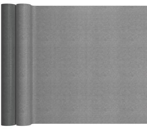 PVC Bodenbelag Meterware Vinylboden Vinyl Bodenbelag Fußbodenbelag 140cm Breite Uni Betonoptik Grau 600 x 140 cm