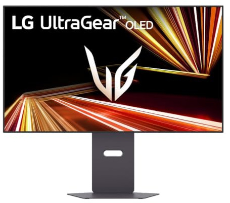 LG UltraGear 32GX870A-B OLED Gaming Monitor, 32 Inch 4K UHD (3840x2160) OLED, 240Hz, 0.03ms, G-SYNC Compatible, AMD FreeSync Premium Pro, HDR, USB-C, Black