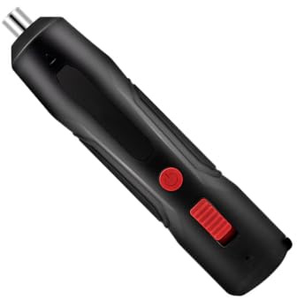 USB Rechargeable Screwdriver Tool, 1300mAh Battery Powered Cordless Driver with LED Lighting for Beginners, Furniture Setup and Home Maintenance Cordless Driver Rechargeable Home Tool Cabinet Repair