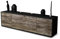Stil.Zeit TV Schrank Lowboard Beppa, Korpus anthrazit matt, Front Holz-Design Treibholz (180x49x35cm), mit Push-to-Open Technik & Leichtlaufschienen