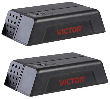 Victor M250SSR-2 Elektronische Mausefalle für den Innenbereich, Keine Berührung, Keine Sicht, elektrische Mausefalle – 2 Fallen