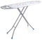 Optimal Products DELUXE WIDE METAL LARGE IRONING BOARD 10STEP HEIGHT ADJUSTABLE IRON RACK (97cm x 30cm)