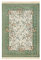 Nouristan Naveh Orient Teppich – Wohnzimmerteppich Orientalisch Kurzflor mit Fransen Vintage Orientalischer Samt-Teppich für Esszimmer, Wohnzimmer, Schlafzimmer – Creme Grün, 135x195cm