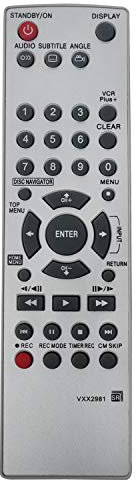 VXX2981 Ersatz Fernbedienung - VINABTY vxx2981 ErsatzFernbedienung für Pioneer DVR-231-S DVR-231-AV DVR-233-S DVD Recorder Fernbedienung