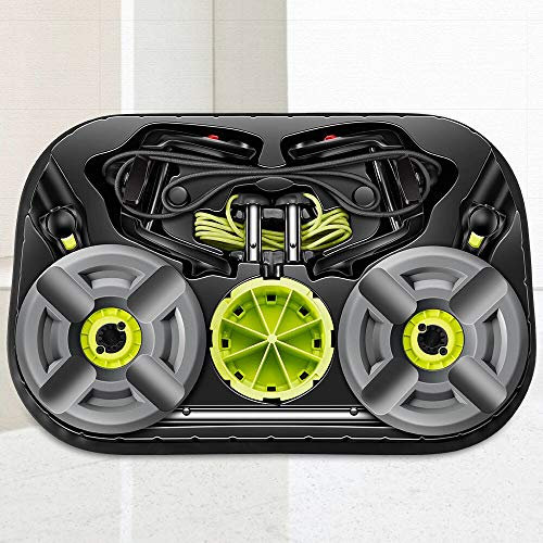 BAJIE Bauch-Rad Heimtrainer Trainingsgerät Heimübung Pressrolle Fitness Kit Sport Rücken Bauchrad Workout Trainer Stepper One Size China