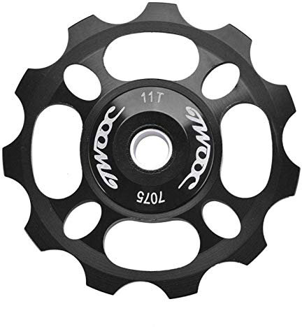 VGEBY Fahrrad Schaltwerk Riemenscheibe 11T Schaltrad Schaltwerk Riemenscheibe für Mountainbike(schwarz) Fahrrad Schaltwerk Zahnrad Fahrrad Schaltwerk Zahnrad Sportinggoods Fahrräder Und Ersatzteile