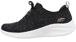 Skechers Damen Ultra Flex 3.0-Let's Dance Sneaker, Schwarz, 41 EU