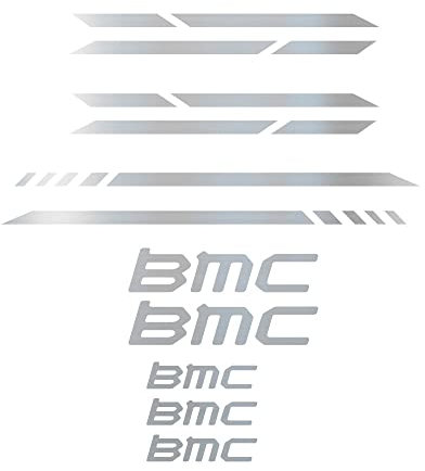 STAR SAM Aufkleber für BMC-Fahrradrahmen, gestanzt, Metall, Vinyl, Outdoor, Sticker