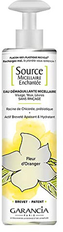 Garancia Source Micellaire Enchantée Eau Démaquillante Micellaire Fleur d'Oranger 400 ml
