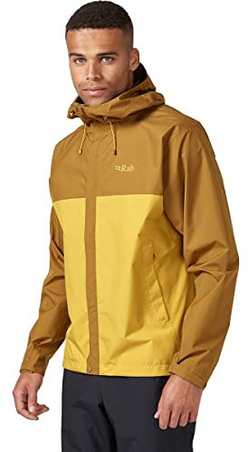 Rab Downpour Eco Jacket Footprint/Sahara - XL