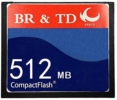 Carte compacte de mémoire Flash br & TD ogrinal Carte d'appareil Photo 512MB