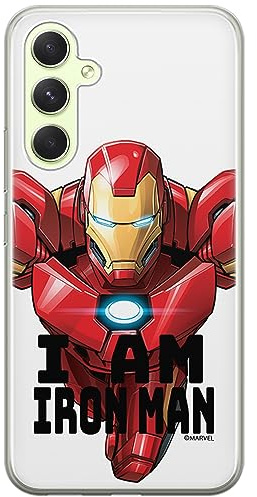ERT GROUP Handyhülle für Samsung A54 5G Original und offiziell Lizenziertes Marvel Muster Iron Man 029 optimal an die Form des Handy angepasst, hülle aus TPU